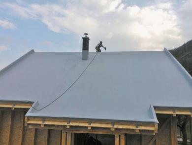 Использование гидроизоляционной мембраны при монтаже крыши
