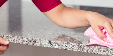 Чем чистить столешницу из искусственного камня? Каким моющим средством?