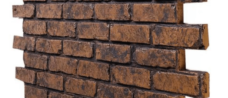 Панели пластиковые (ПВХ) под кирпич