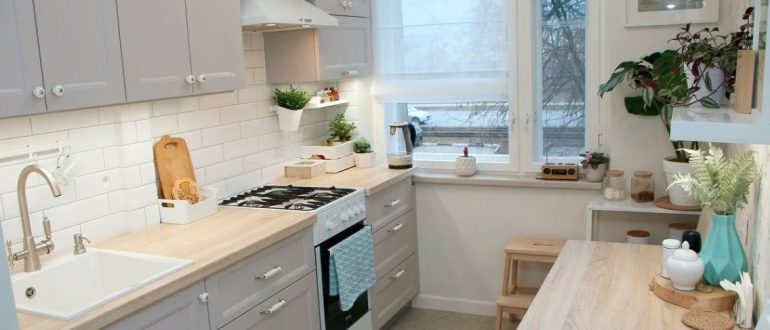 Экономный ремонт кухни