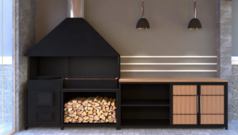 Мангальная зона с барбекю и тандыром: как совместить всё в одном проекте