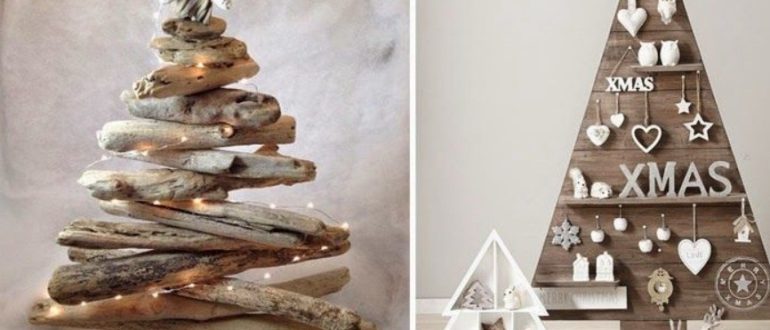 Елка: 10 креативных идей для новогоднего декора