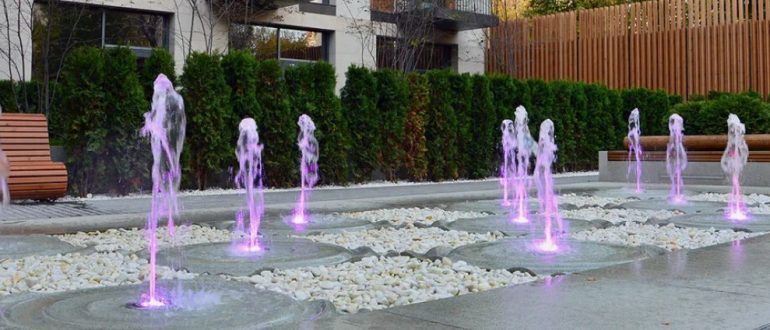 Пешеходные фонтаны: современный тренд в городском благоустройстве