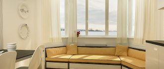 Эргономика и уют: подбор дивана для эркера на кухне