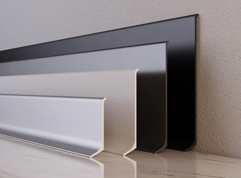 Алюминиевый плинтус как современное решение в интерьере