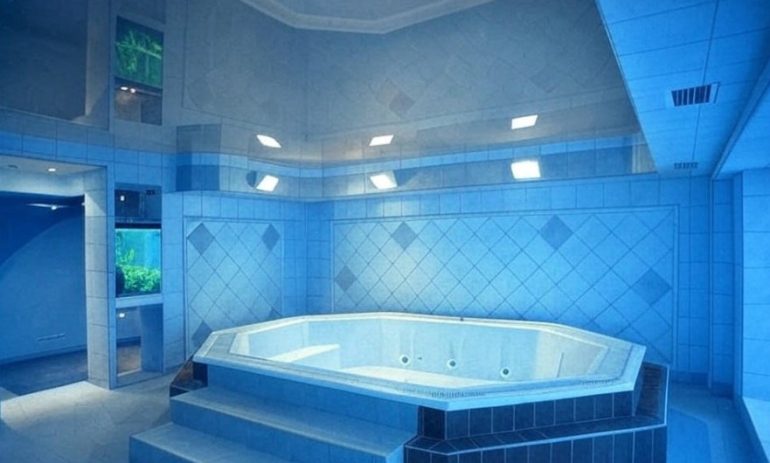 Натяжные потолки для бани: какие материалы выдержат жар и влажность