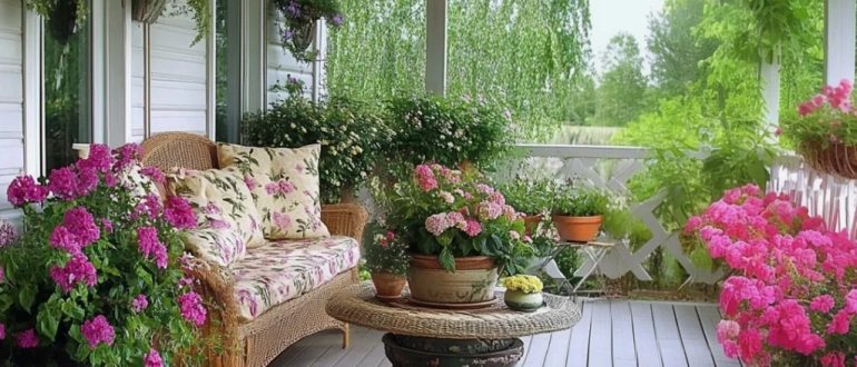 Растения, которые идеально подойдут для украшения террасы