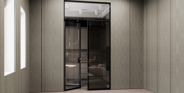 Распашные двери Schuco: Безопасность и стиль для входных и межкомнатных конструкций.